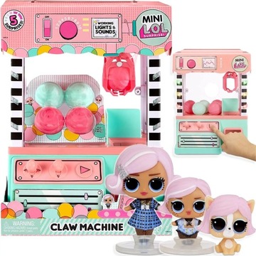 LALKA LOL SURPRISE MASZYNKA DO ŁAPANIA KULEK MINIS CLAW MACHINE OMG