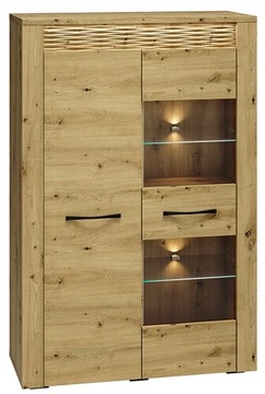 ARTIS 05 WITRYNA 92 CM DWUDRZWIOWA Z LED