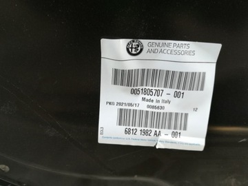 ALFA ROMEO GIULIETTA PAS ZADNÍ STĚNA LEM