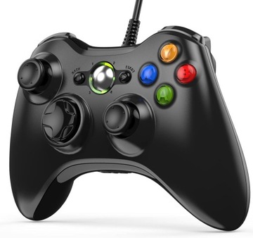 PAD PRZEWODOWY DO PC KONTROLER XBOX 360 / SLIM GAMEPAD ZAMIENNIK USB NOWY