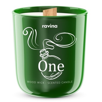 ONE PERFUMOWANA ŚWIECA ZAPACHOWA PREZENT ŚWIECZKA PERFUMY ŚWIECZKA RAVINA