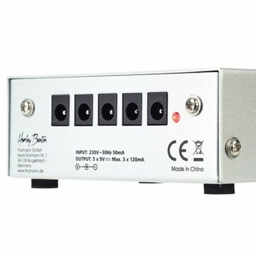 Блок питания эффектов Harley Benton PowerPlant Junior