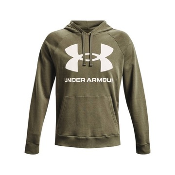 BLUZA MĘSKA UNDER ARMOUR DRESOWA Z KAPTUREM BAWEŁNA SPORTOWA 1357093