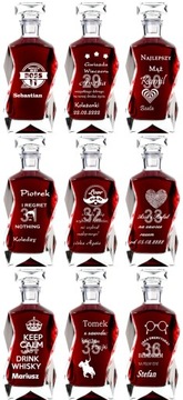 PREZENT 1-99 LAT URODZINY ROCZNICA ŚLUBU KARAFKA