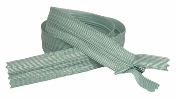 Zamek błyskawiczny kryty stały szałwia 50 cm