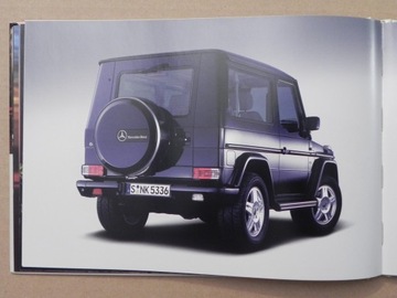 Prospekt - MERCEDES G-KLASSE W463 - 2002 r