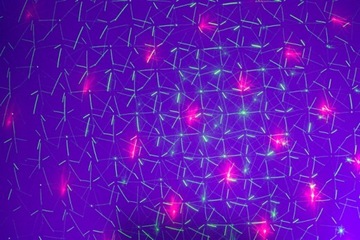 2x LED PAR 2x LASER штатив Комплект освещения
