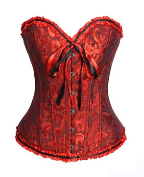 Женские сексуальные корсеты, бюстье, кружевные топы с цветочным принтом