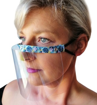 PÓŁ PRZYŁBICA MINI NA USTA NOS MASKA 7 wzorów