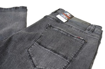 DUŻE DŁUGIE spodnie jeans pas 124-126cm W44 L32