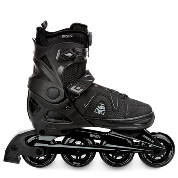 Коньки хоккейные 2в1 RAVEN Pulse PRO Black FitGo 43-46