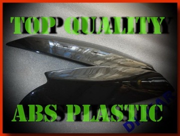 VW GOLF 5 брови // ЧЕРНЫЙ ///ПЛАСТИК ///АБС ///