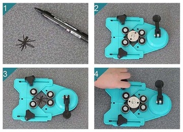 НАПРАВЛЯЮЩАЯ НА ПРИСОСКЕ ДЛЯ КОРОНОЧНОЙ ПИЛЫ СВЕРЛА ДЛЯ ПЛИТКИ