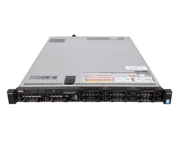 DELL R630 2x E5-2620 V3 24X 2.4GHZ 64GB IDRC ENT 2x 1TB SSD NOWY