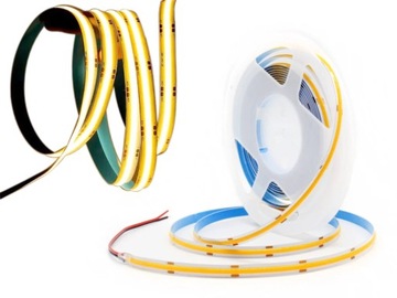 Taśma LED COB 10W/m 12V rolka 5m NEON Pasek Linia Neutralna Homogeniczna