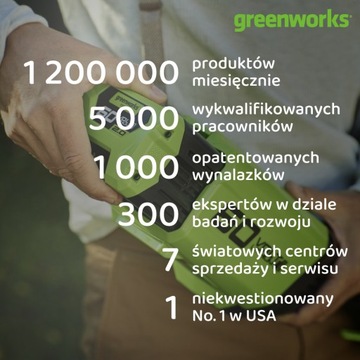 Омыватель аккумулятора GREENWORKS, 70 бар, 40 В.