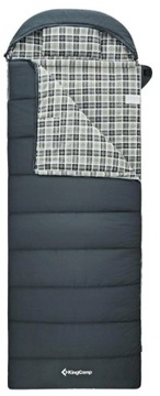 KINGCAMP COMFORT 280 ЗИМНИЙ СПАЛЬНЫЙ МЕШОК, СЕРЫЙ