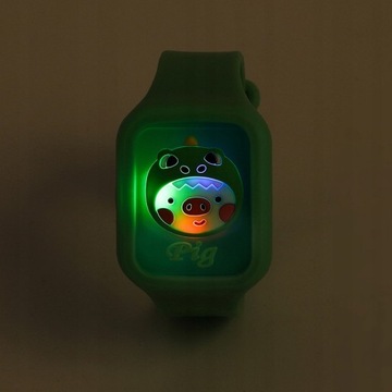 NoBzzz ЧАСЫ MOSQUITO BLADE ДЛЯ ДЕТЕЙ со светодиодной подсветкой