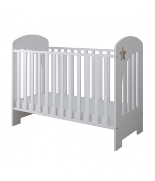 Кровать 120х60 STAR + матрац, ящик, перила