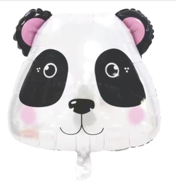 BALON FOLIOWY PANDA DUŻY 49X55 CM, SUPER PAK