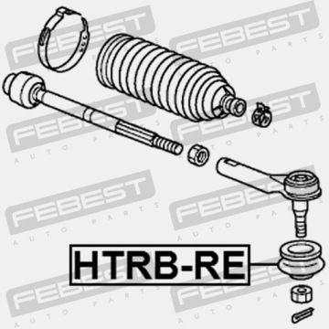 КРЫШКА РУЛЕВОЙ ТЯГИ FEBEST.