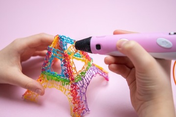 3D 3D -ручка для детей 3D Pen Printer Set и Pla 110 -метровые картриджи