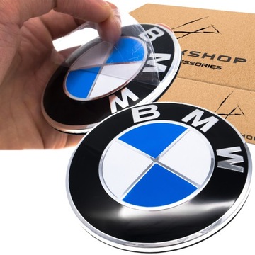 BMW ZNAK 74MM ZNAKY NA KRYT E39 E46 E90 F22