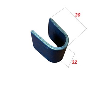 Вертикальный замок для алюминиевого борта H400 PL с ручкой