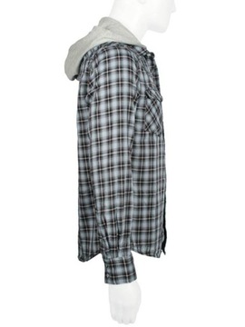 РУБАШКА МУЖСКАЯ С КАПЮШОНОМ, ДЛИННЫМ РУКАВОМ L