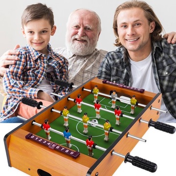 МИНИ ФУТБОЛЬНЫЙ СТОЛ ДЛЯ ИГРЫ НАВЫКОВ 50х31 ДЛЯ ДЕТЕЙ 6/6