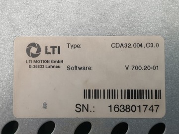 LTI CDA32.004, инвертор C3.0 0,75 кВт 0–400 Гц 230 В