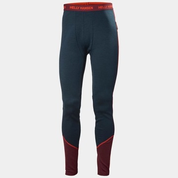 HELLY HANSEN KALESONY MĘSKIE BIELIZNA TERMOAKTYWNA LIFA MERINO MIDNIGHT XL
