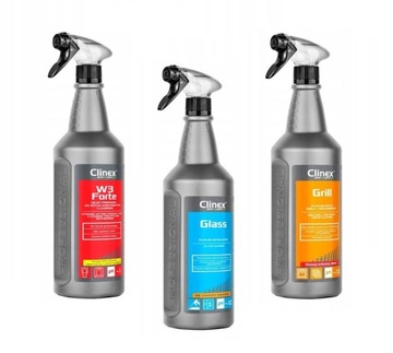 CLINEX MIX 1L GRILL + GLASS + W3 FORTE