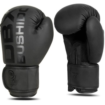 BUSHIDO RĘKAWICE BOKSERSKIE TRENINGOWE SPARINGOWE ACTIVE CLIMA 10 OZ CZARN