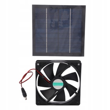 PANEL SOLARNY WENTYLATOR DO DROBIU SZKLARNIOWEGO