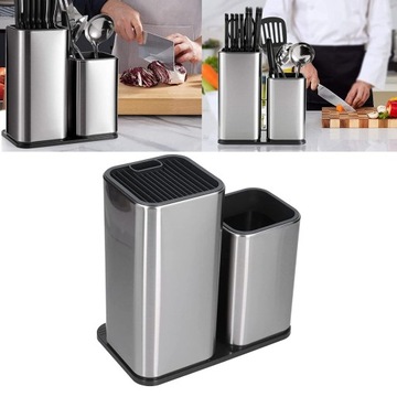 Многофункциональная подставка для ножей с разделителями.