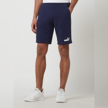 PUMA ESS SHORTS KRÓTKIE SPODENKI BAWEŁNIANE SPORTOWE SZORTY Z LOGO r. L