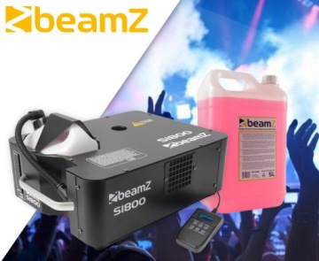 Вертикальный дымогенератор BeamZ S1800 DMX + ЖИДКОСТЬ 5л