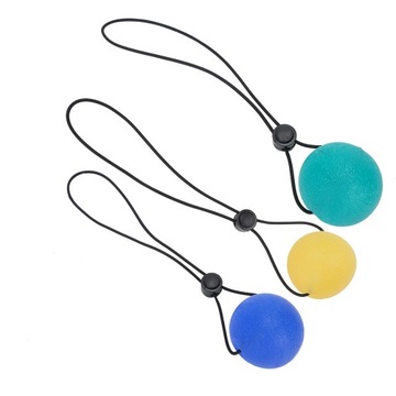 3 sztuk Stress Relief Grip Ball Hand