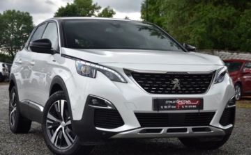 Peugeot 3008 II Crossover 1.2 PureTech 130KM 2018 Peugeot 3008 SKORA Alusy LED Navi. BLIS linne assist GT LINE 1.2 Benzyna