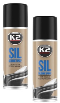 K2 SIL 150 ML - 100% SILIKON W SPRAYU DO USZCZELEK