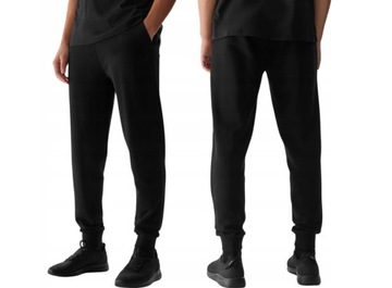 СПОРТИВНЫЕ БРЮКИ МУЖСКИЕ 4F - ЧЕРНЫЕ, размер XL