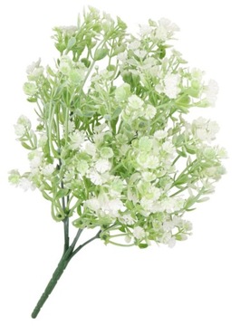 SZTUCZNE KWIATY ROŚLINY BUKIET GAŁĄZKI GIPSÓWKA