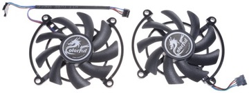 wentylatory 85mm Colorful GTX 2060 SUPER GTX1660 1660ti
