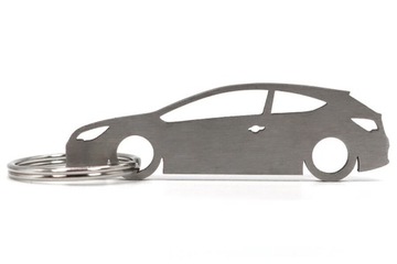 Brelok Opel Astra J 3d stal nierdzewna