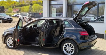Audi A3 8V Hatchback 3d 1.2 TFSI 110KM 2014 Audi A3 Sportback 1,2 TFSI 110KM Automat S-tronic Navi Serwis Oplacony, zdjęcie 20