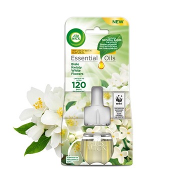 Air Wick Elektryczny Białe Kwiaty wkład do odświeżacza 19 ml