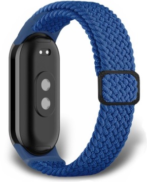 Pasek z klamrą RabbitMob opaska do Xiaomi Mi Smart Band 8/9/10 | Niebieski