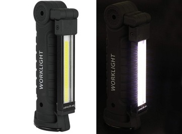 ЛАМПА ДЛЯ МАСТЕРСКОЙ С МАГНИТОМ + КРЮЧКОМ, СКЛАДНАЯ ДЛЯ МАСТЕРСКОЙ USB 5в1