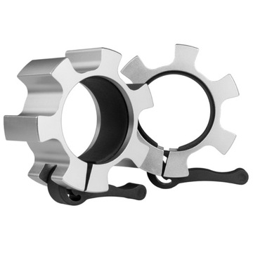 ZACISKI NA SZTANGĘ OLIMPIJSKĄ SPRĘŻYNOWE 50MM HMS